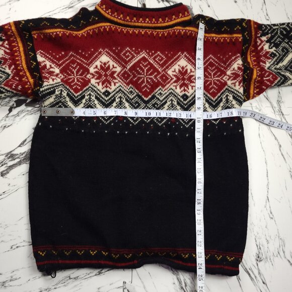 Dale of Norway Thick Wool Ski Sweater (M) - Picture 7 of 8